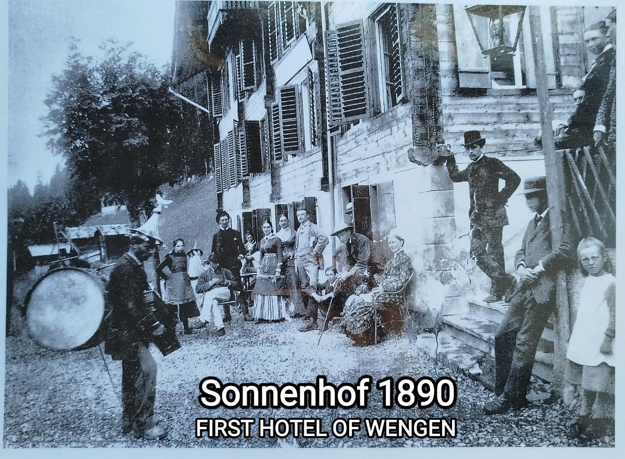 Sonnenhof Wengen - First Hotel Of เวงเงน ภายนอก รูปภาพ